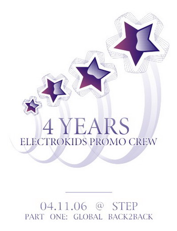 4 years electrokids promo crew