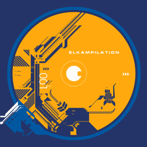ELKAmpilation. cd cover.